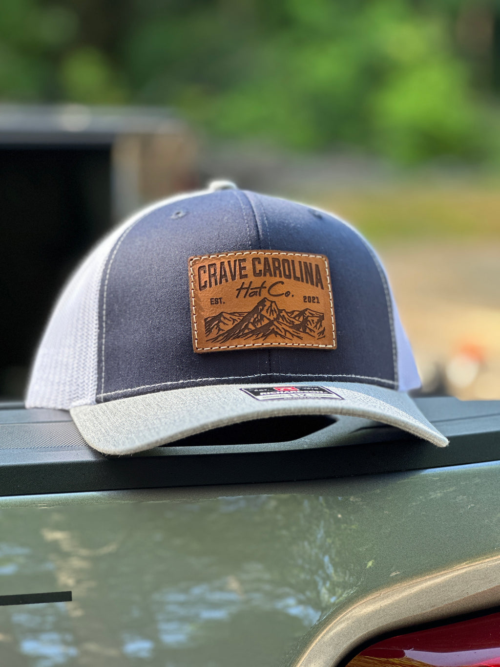 Crave Carolina Hat Co. Mountain Logo